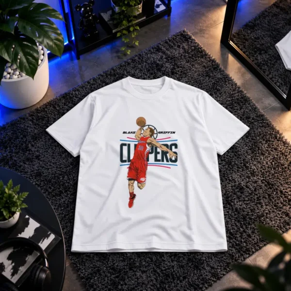 تیشرت بسکتبال طرح بلیک گریفین (Blake Griffin) کد 13538