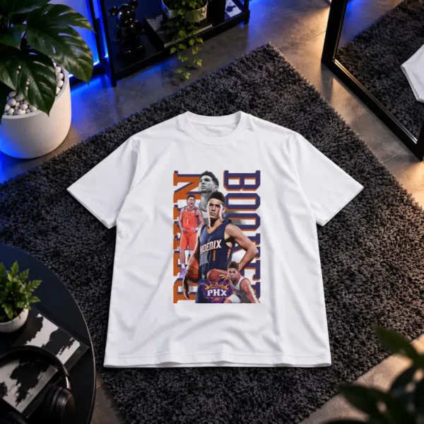 تیشرت بسکتبال طرح دیوین بوکر (Devin Booker) کد 13637
