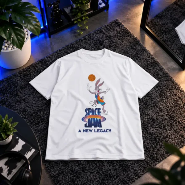 تیشرت لونی تونز طرح Space Jam (Bugs Bunny) کد 13788