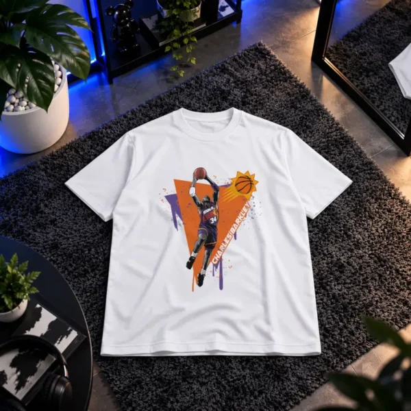 تیشرت بسکتبال طرح چارلز بارکلی (Charles Barkley)