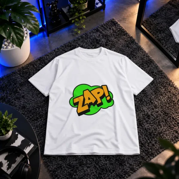 تیشرت کمیک طرح Zap کد 14519