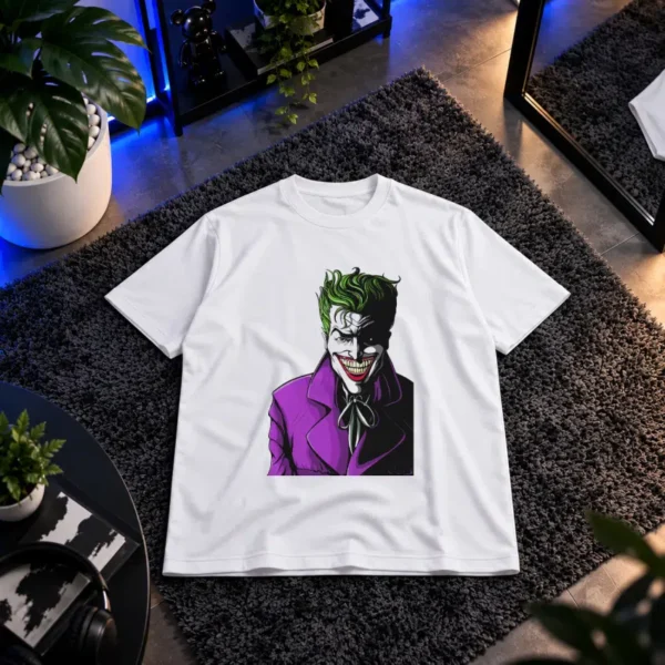 تیشرت دی‌سی طرح جوکر با کت بنفش (Joker) کد 14647