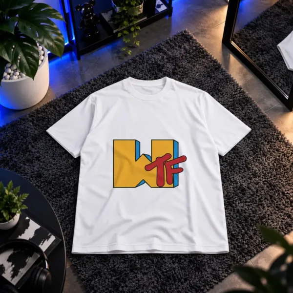 تیشرت نوشته WTF
