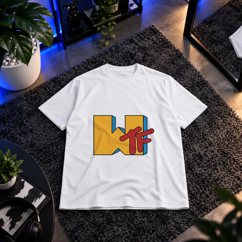 تیشرت نوشته WTF