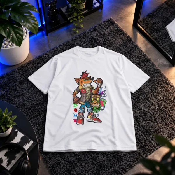 تیشرت کرش بندیکوت طرح شخصیت (Crash Bandicoot) کد 14804