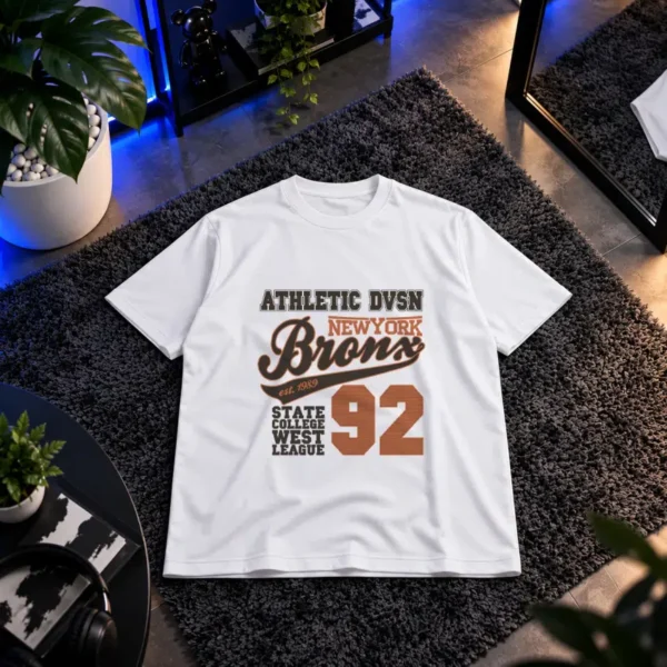 تیشرت طرح ورزشی Athletic Bronx 92 کد 14917