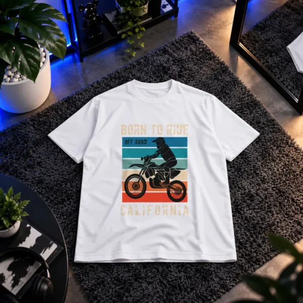 تیشرت موتوکراس طرح Born to Ride Off Road کد 15404