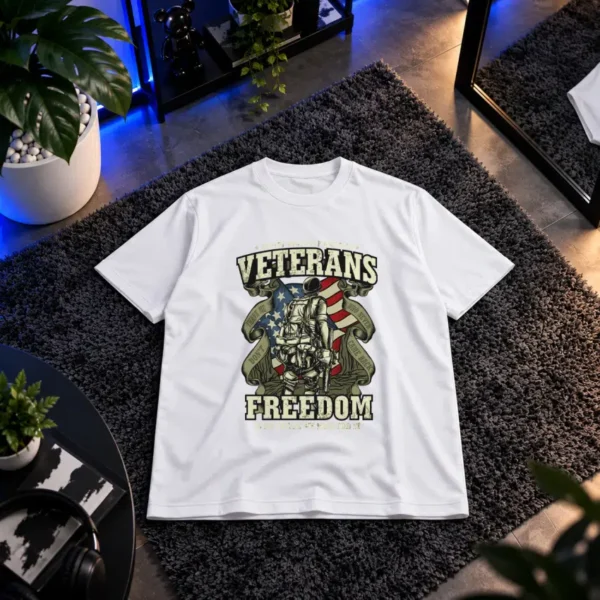 تیشرت نظامی طرح Veterans Freedom کد 15554