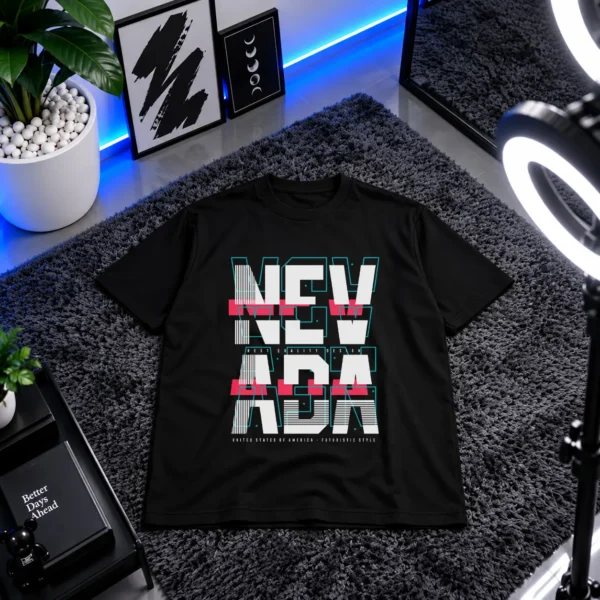 تیشرت نیویورک طرح USA Typography کد 16095