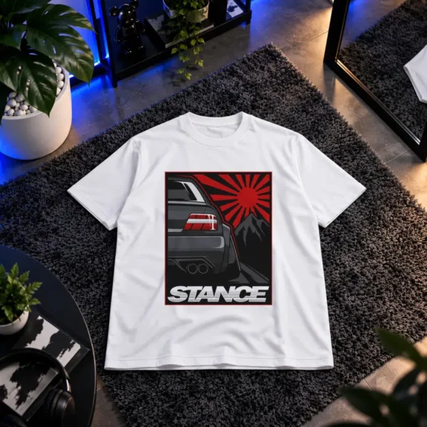 تیشرت خودرو طرح Stance ژاپنی کد 16700