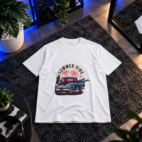تیشرت خودرو طرح Summer Vibe وانت کد 16738