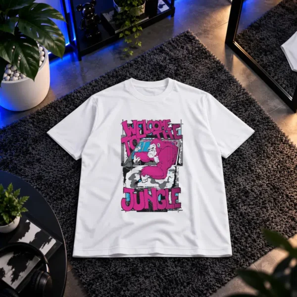 تیشرت استریت‌ویر طرح Welcome to the Jungle کد 16849