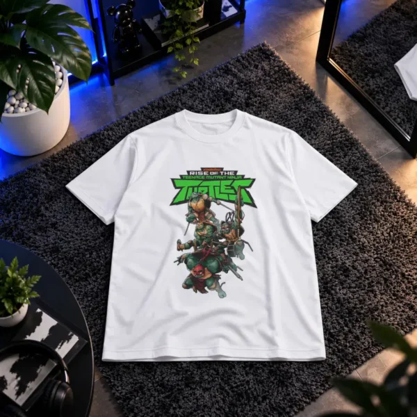 تیشرت لاک‌پشت‌های نینجا طرح گروه مبارزان (TMNT) کد 17817
