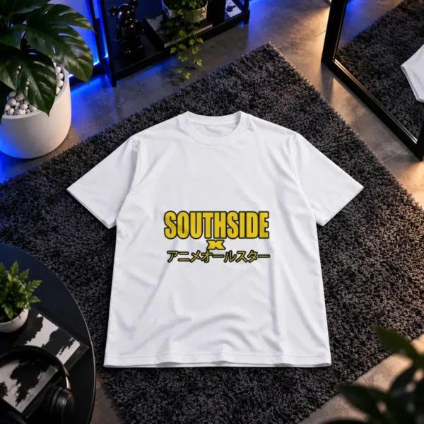 تیشرت تایپوگرافی Southside طرح ژاپنی کد 17856