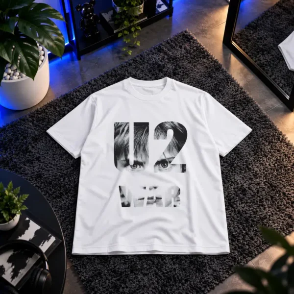 تیشرت یو۲ طرح پرتره (U2) کد 18056