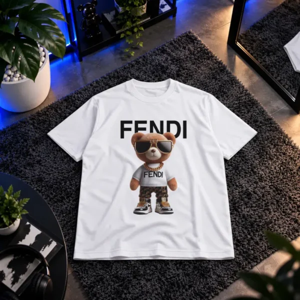تیشرت خرس طرح Fendi کد 18665