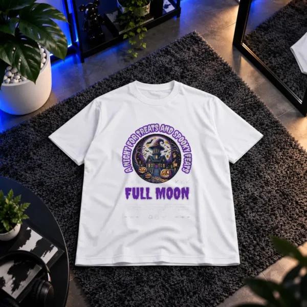 تیشرت هالووین طرح Full Moon کد 18859