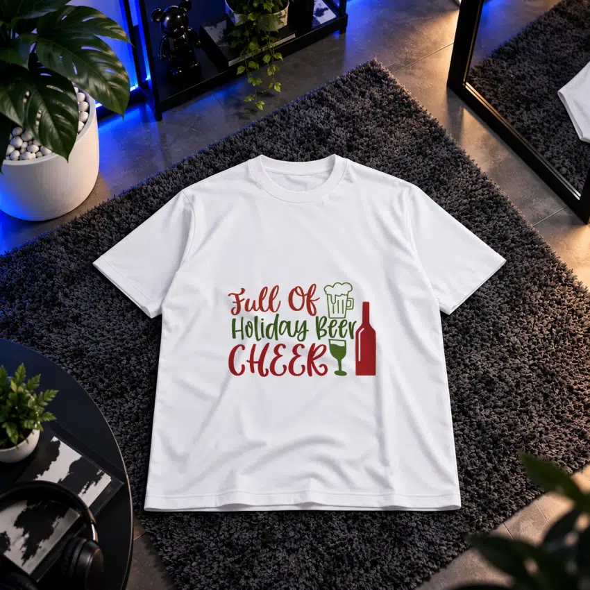 تیشرت کریسمس طرح Holiday Beer Cheer کد 18860
