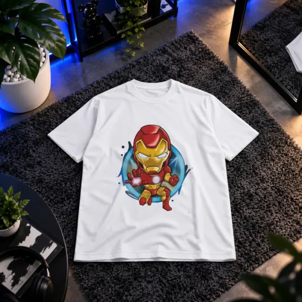 تیشرت مارول طرح آیرون من چیبی (Iron Man)