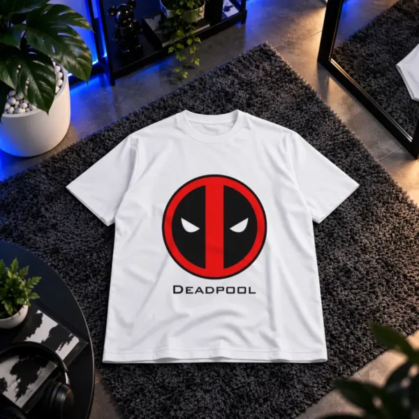 تیشرت ددپول طرح لوگو (Deadpool) کد 2027