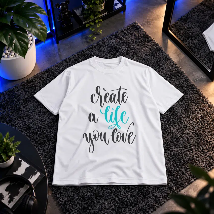 تیشرت نوشته Create a Life You Love کد 20378