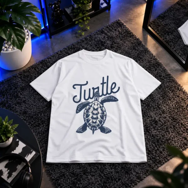 تیشرت لاک‌پشت طرح تایپوگرافی Turtle کد 20517