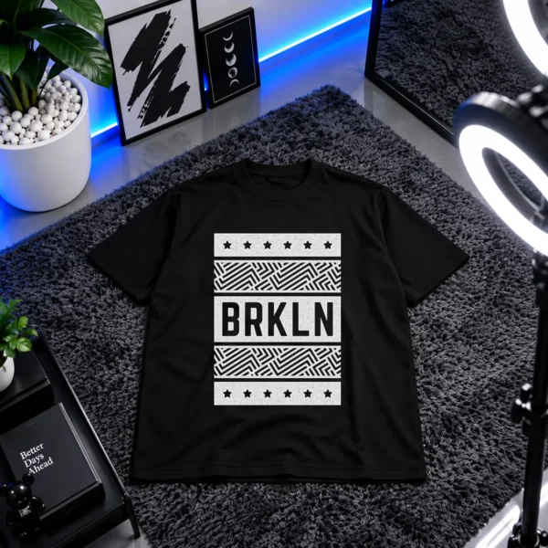 تیشرت طرح BRKLN کد 20678