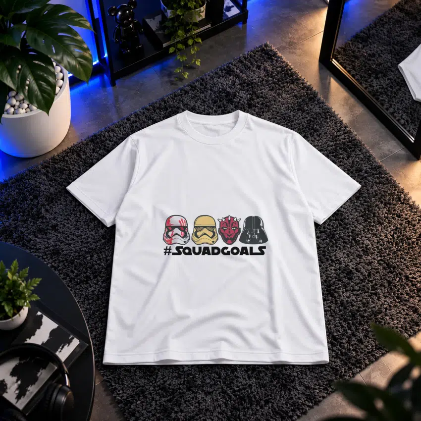 تیشرت جنگ ستارگان طرح Squadgoals کد 2137