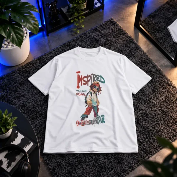 تیشرت استریت شخصیت کارتونی Inspired by Fear کد 21891