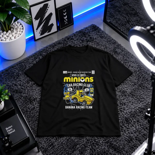 تیشرت مینیون‌ها طرح مسابقه (Minions) کد 23997
