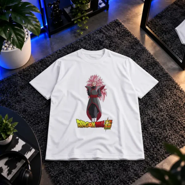 تیشرت انیمه دراگون بال طرح گوکو بلک رز (Goku Black Rosé)