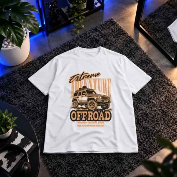 تیشرت ماشین آفرود طرح Extreme Adventure کد 2564