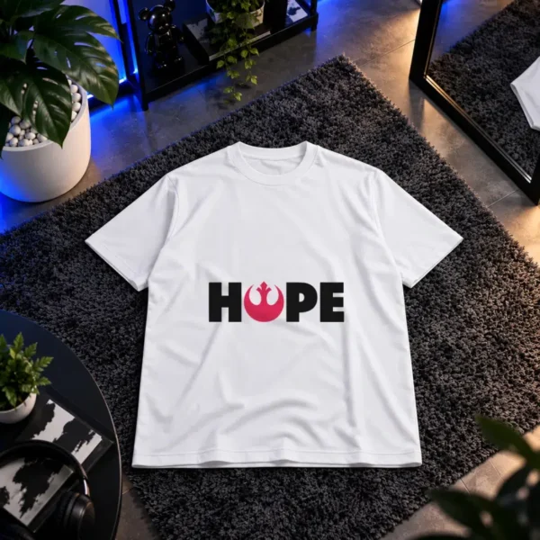تیشرت جنگ ستارگان طرح تایپوگرافی Hope