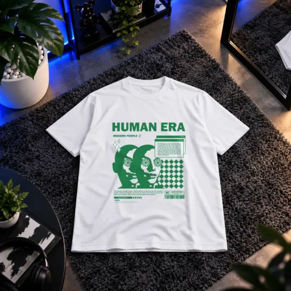تیشرت طرح چهره‌های Human Era کد 28681