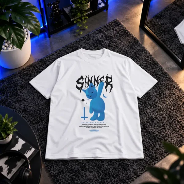 تیشرت طرح خرس Sinner