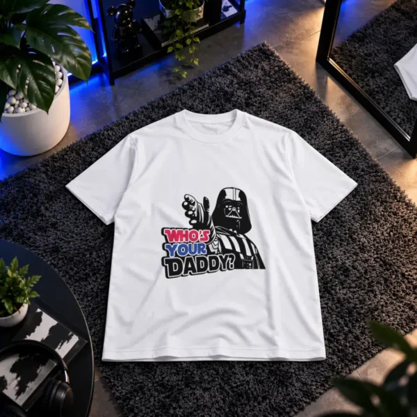 تیشرت جنگ ستارگان طرح Who’s Your Daddy Darth Vader