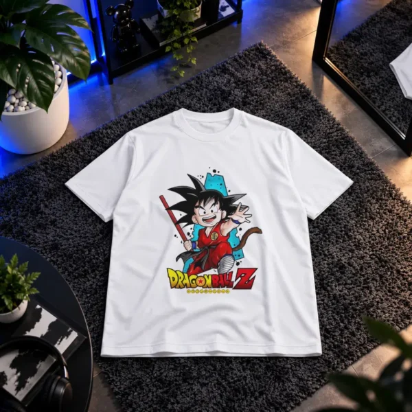 تیشرت انیمه دراگون بال زد طرح گوکوی کودک (Goku)