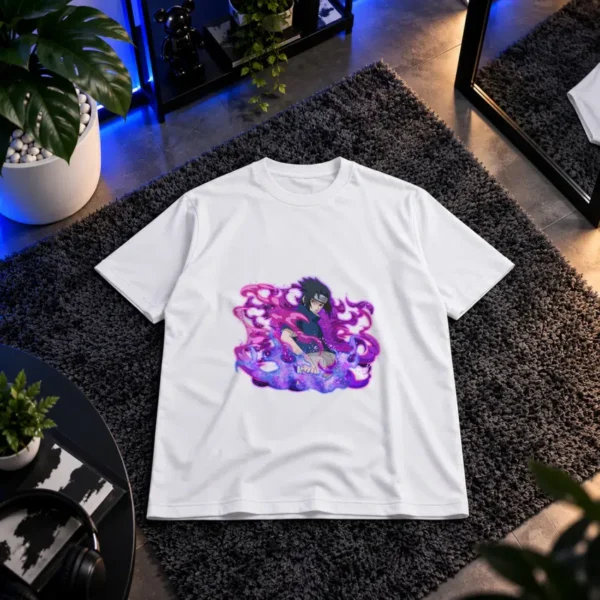 تیشرت انیمه ناروتو طرح ساسکه (Sasuke)