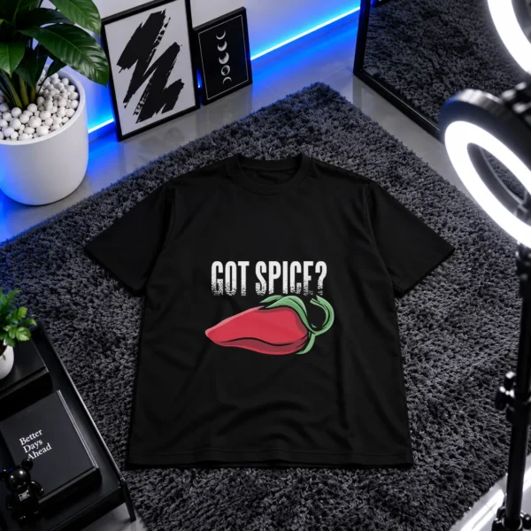 تیشرت فلفل قرمز طرح Got Spice کد 32358