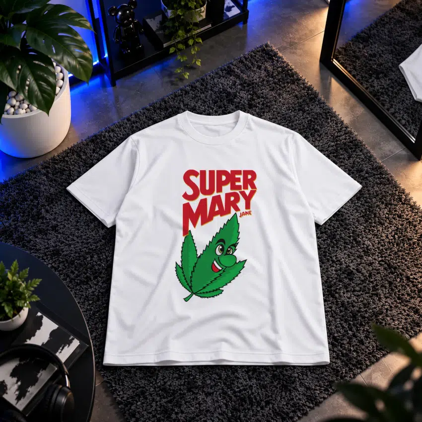 تیشرت سوپر ماریو طرح Super Mary Jane کد 3372