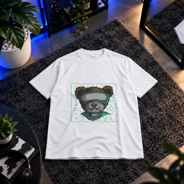تیشرت خرس گیمر با هدست واقعیت مجازی (VR Bear)