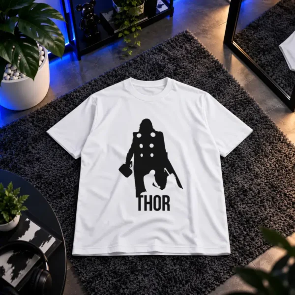 تیشرت مارول طرح ثور سیلوئت (Thor)