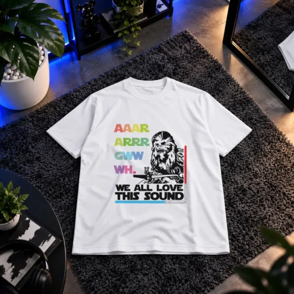 تیشرت جنگ ستارگان طرح Chewbacca Sound