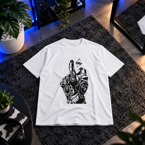 تیشرت مارول طرح دستکش بی‌نهایت تانوس (Infinity Gauntlet)