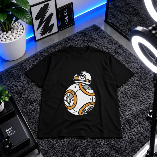 تیشرت استار وارز طرح BB-8 کارتونی کد 4026