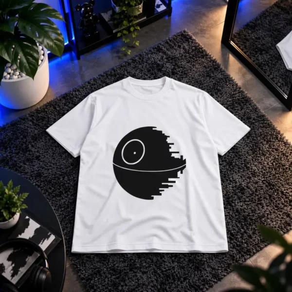 تیشرت جنگ ستارگان طرح ستاره مرگ (Death Star) کد 4093