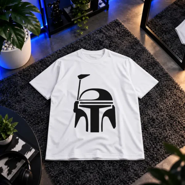 تیشرت بوبا فت طرح کلاه (Boba Fett) کد 4124