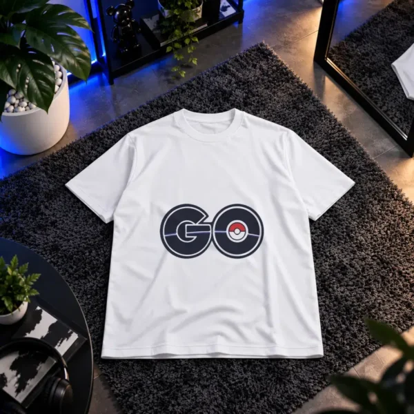 تیشرت پوکمون طرح GO توپ