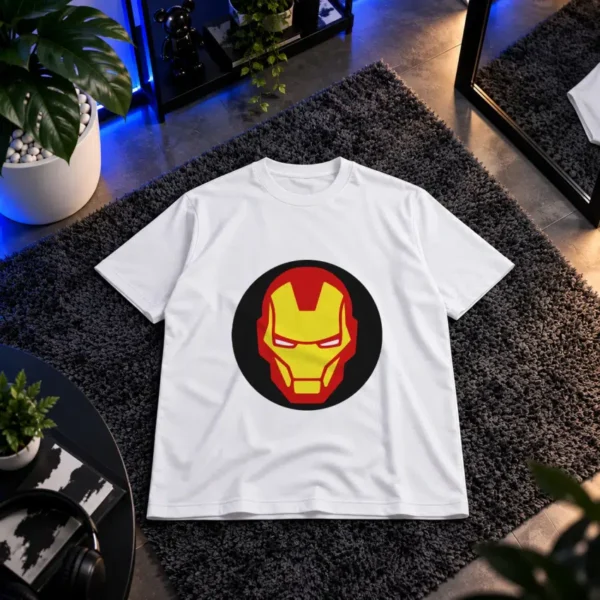 تیشرت آیرون من طرح کلاه (Iron Man)