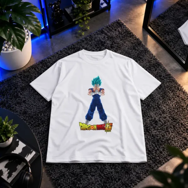 تیشرت انیمه دراگون بال طرح وجیتو بلو (Vegito Blue)